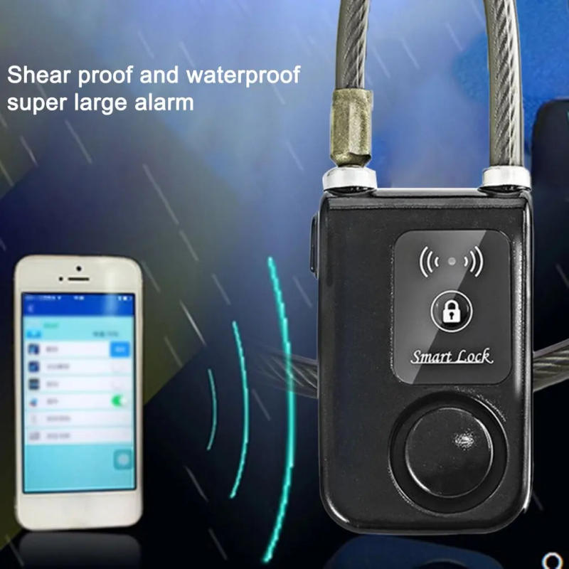 Description Picture 5 of itemHot Smart Lock Scooter Own Electric Vehicle Anti-theft Alarm Password Lock Intelligent Wireless Keyless Glass Door Chain Lock