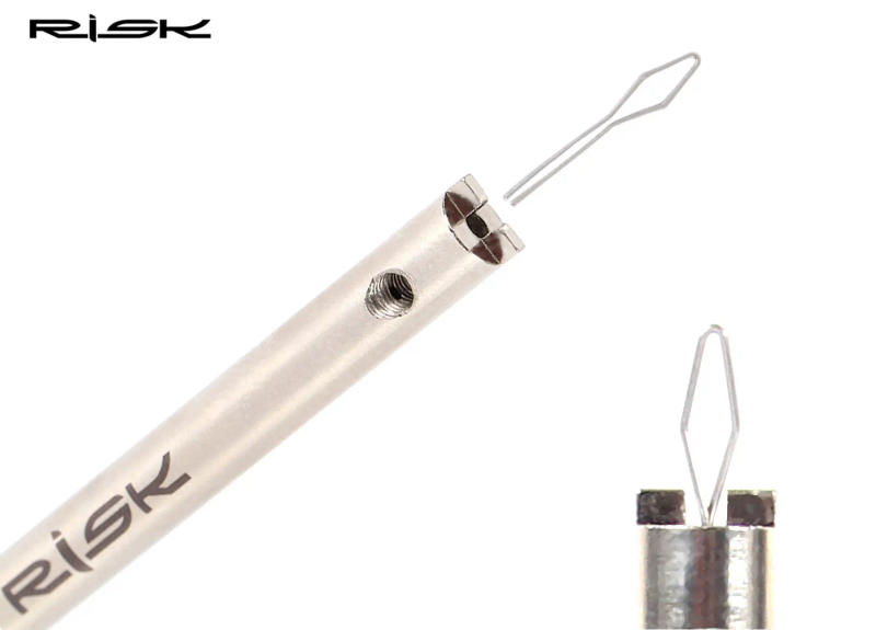 Description Picture 3 of itemRISK Bicycle Spoke Cap Installation Tool Bike Rim Wheel Set Spoke Cap Screwdriver Connection Repair Tool RL236