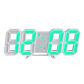 White Case Green LED