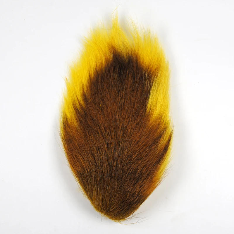 Description Picture 5 of itemFly Tying Northen Bucktail Deer Hair For Trout Salmon Flies Jig Treble Hook Dressing Baitfish Tying Material Green White Red