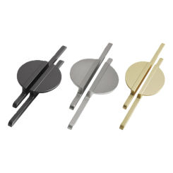 Vintage Drawer Door Pulls Zinc Alloy Cabinet Pulls Semi-circular Cabinet Handle Kitchen Bedroom Furniture Hardware