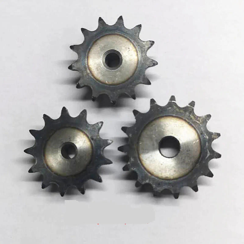 Description Picture 6 of item08B Sprocket Chain Wheel 21/22/23/24/25/26/27/28/29/30-34 Teeth Pitch 12.7mm 45 # Carbon Steel Industrial Cam Drive Chain Wheel