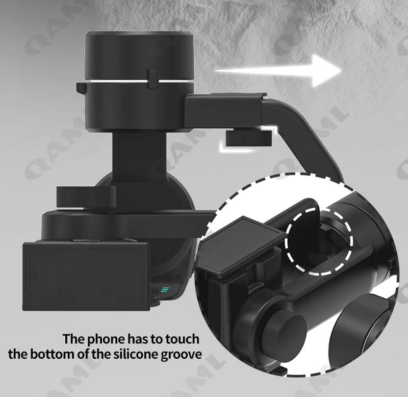 Description Picture 6 of itemQAML F8 Handheld 3-Axis Gimbal Phone Holder Anti Shake Video Record Stabilizer for Iconic Brand iPhone Cellphone Smartphone