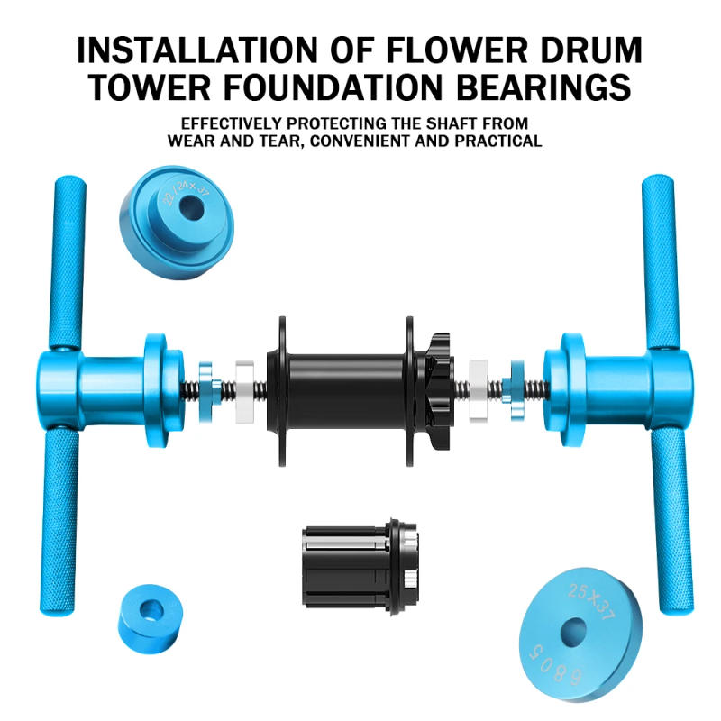 Description Picture 3 of itemBearing Press For Bicycle Bike Hub Frame Wheel Bottom Bracket BB Bicycle Bearing Tool 6901/6902/6903/6801/6802/6803