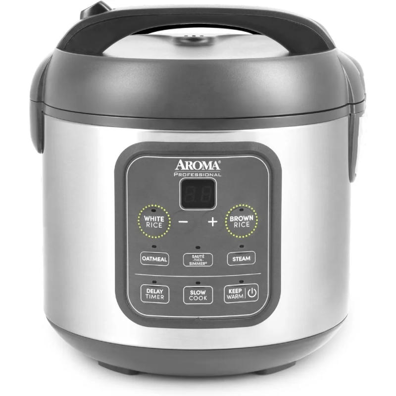 Description Picture 2 of itemProfessional Digital Rice Cooker, Multicooker, 4-Cup (Uncooked) / 8-Cup (Cooked), Steamer, Slow Cooker, Grain Cooker.