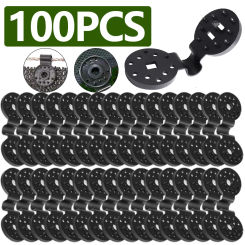 5-100pcs Shade Cloth Plastic Clips Sun Shade Net Clips Greenhouse Fabric Fix Clamps Accessories Grommet Fence Netting Hook