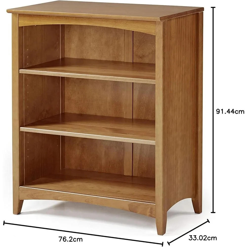 Description Picture 4 of itemCamaflexi Shaker Style Bookcase, 36", Brown