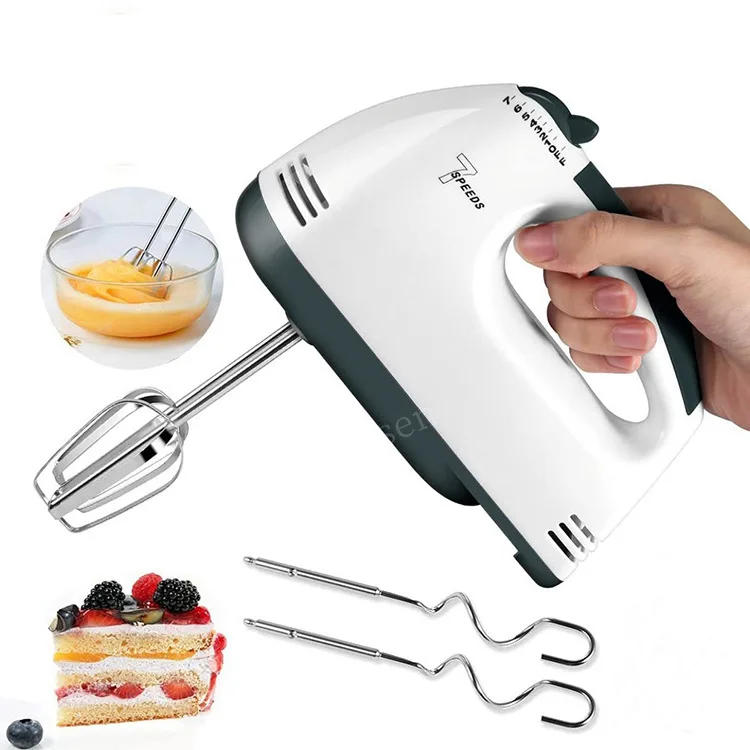 Description Picture 2 of itemMultifunctional Electric Food Blender 7 Speed Mini Mixer Food Cake Baking Dough Mixer Handheld Mixer Egg Beater Automatic Cream