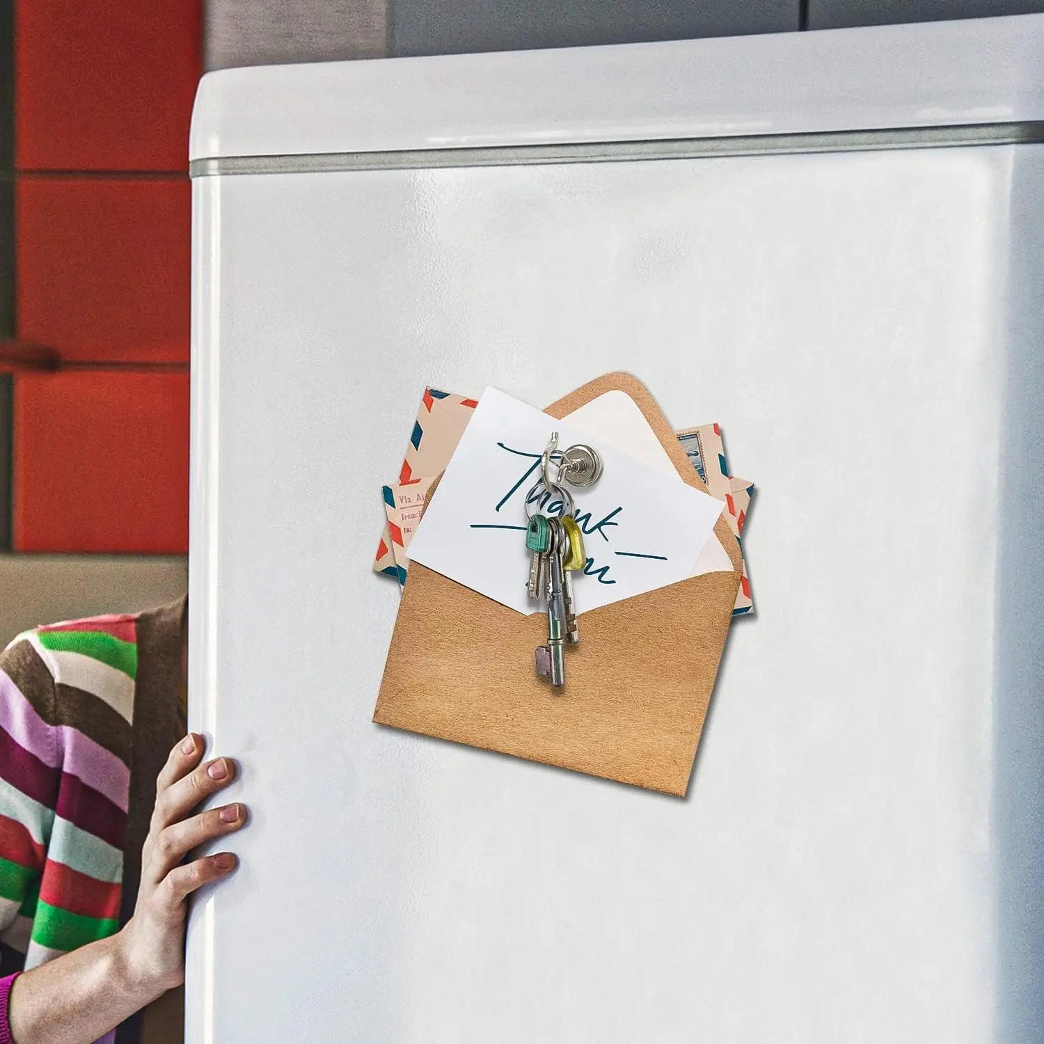 Description Picture 5 of item10/1PCS Strong Magnetic Hooks Multi-Purpose Storage Hooks Home Kitchen Bar Storage Hook Key Storage Hook Bathroom Hangers