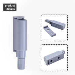 1pc Cabinet Catch Damper Buffer Plastic Metal Magnetic Cabinet Latch Push To Open Cupboard Drawer Door Kitchen Home Household