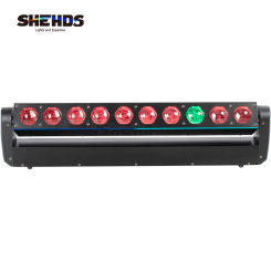 SHEHDS 2PCS 10x40W LED Beam Wall Wash Moving Head RDM Remote Operation Light Night Club DJ Disco Stages Performance