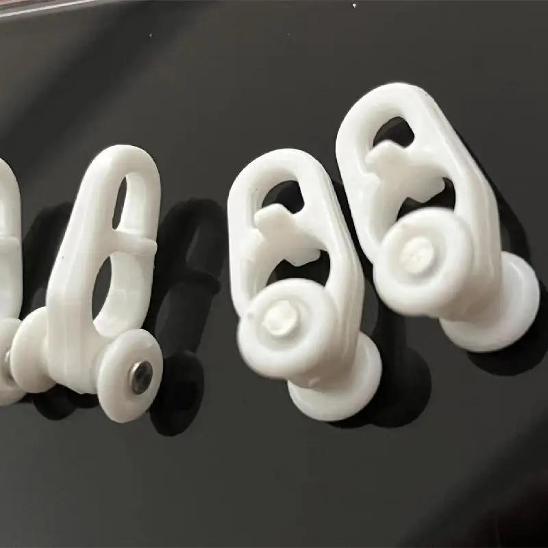 Description Picture 5 of item10PCS plastic slide rail wheel curtain straight rail curved rail roller hook and loop window decoration hardware accessories