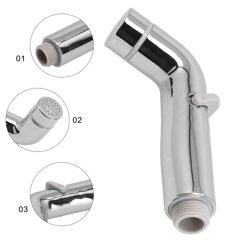 Description Picture 2 of item1PC Handheld Toilet Bidet Faucet Sprayer ABS Shower Head Adjustable Bidets Spray Nozzle For Wash Household Bathroom Accessories