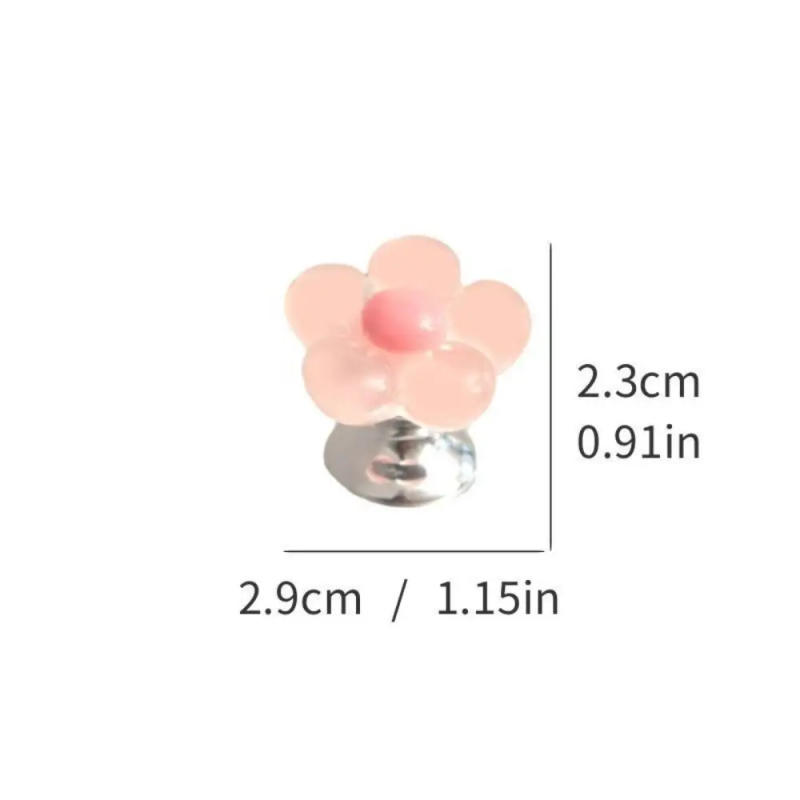 Description Picture 3 of itemFlower Shaped Toilet Flush Button Toilet Lid Lifter Labor-saving Toilet Press Tool Fashion Drawer Handle Toilet Tank Button Aid