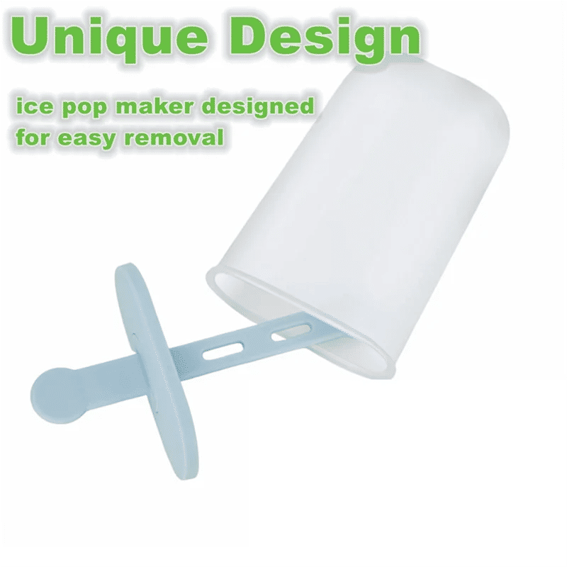 Description Picture 4 of itemHot Selling Popsicle Mold Set 6 Pieces, Easy-Release Silicone Mold Maker, Easy Release Molds Homemade Ice Cream Mold