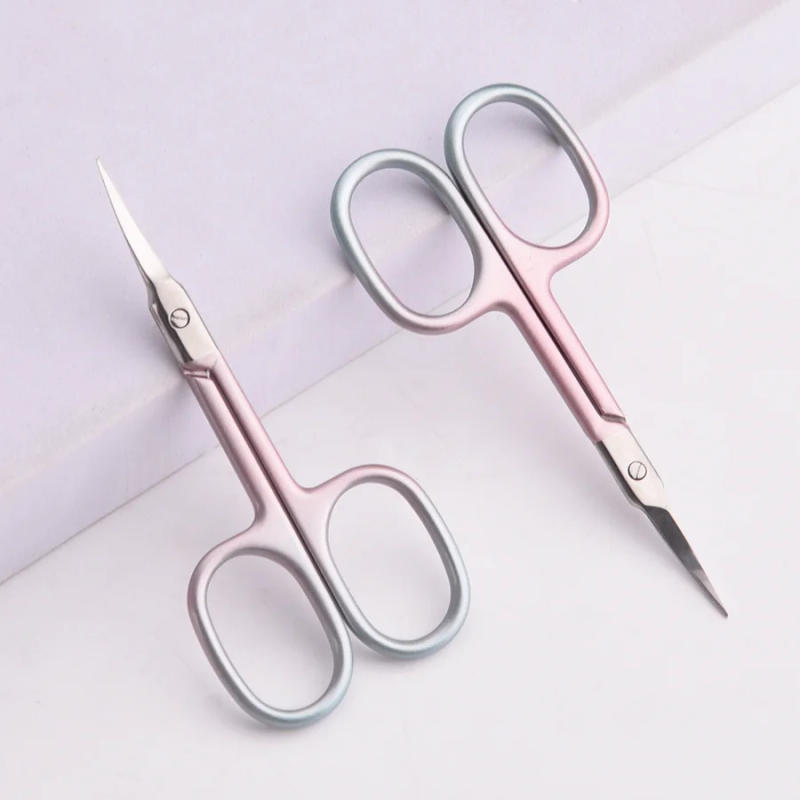 Description Picture 2 of item1pc Stainless Steel Professional Cuticle Scissors Nail Cuticle Clippers Trimmer Dead Skin Remover  Nail Art Tools Cuticule Cutte