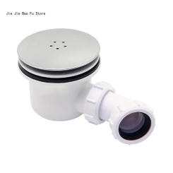 E8BD Reliable Metal Shower Tray Waste High Flows Shower Tray Waste 90mm Plastic & Metal Construction Shower Waste Durable