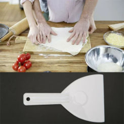 Cortador De Ravioles White Handle Plastic Scraper Butter Dough Cutting Machine DIY Baking Kitchen Chocolate Trimming Shovel
