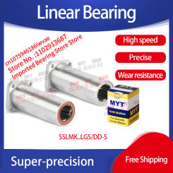 CHINA MYT Stainless steel linear bearing lengthen square flange SSLMK6LGS-S SSLMK8LGS-S SSLMK10LGS-S SSLMK12LGS-S