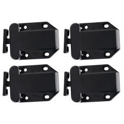 4pcs Push To Open Beetles Drawer Cabinet Latch With Screw Release Cupboard Doors Cabinet Door Rebounder Door Stopper  Accessory