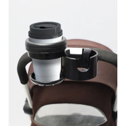 2-in-1 Rotating Cup Holder Safety Seat Cup Holder Electric Kettle Double Cup Holder Baby Bottle Holder Baby Stroller Cup Holder