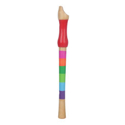 8 Hole Treble Recorder Toy Flute for Children Voice Wood Practical Clarinet Instrument Toddler