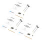 3PCS SuperD 2.4GHz