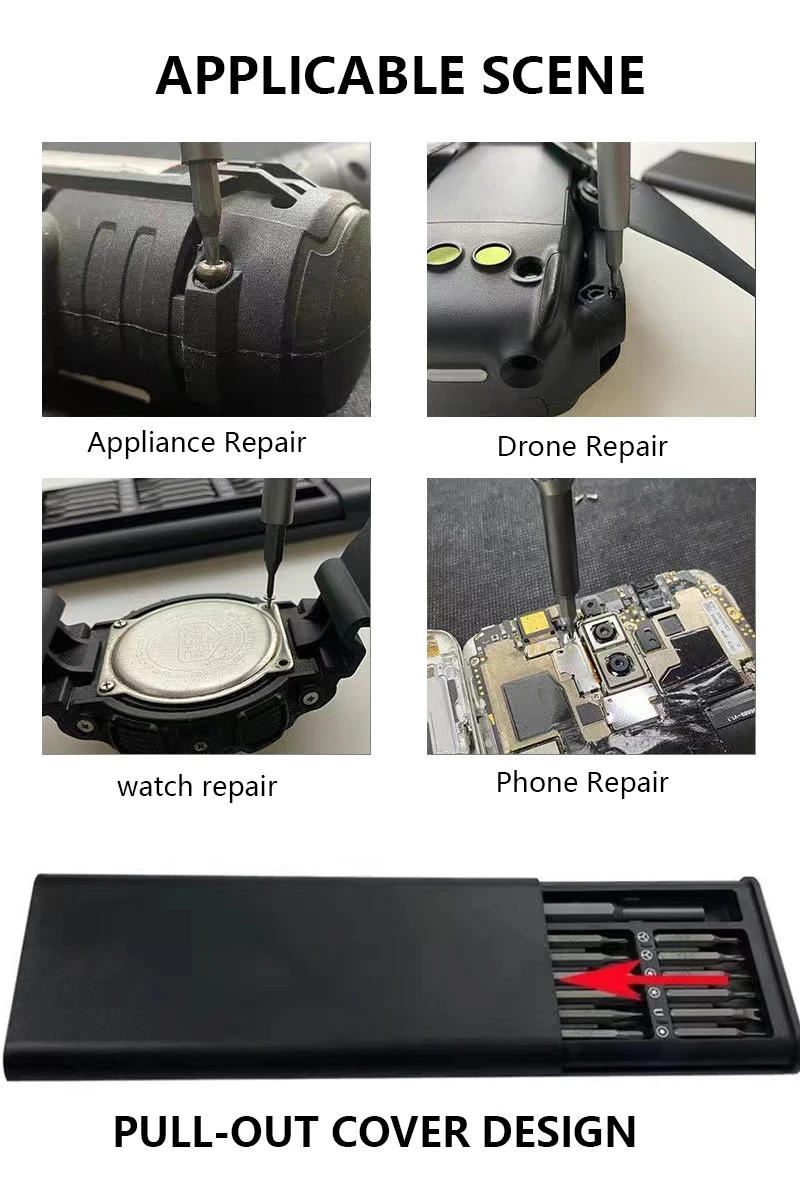 Description Picture 5 of itemNew Original Precision Screwdriver Set with 25 in 1 Screw Head Manual Tool Multifunction Equipment Phone PC Repair Hand Tools