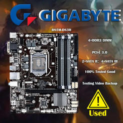 GIGABYTE GA-B85M-DS3H Socket LGA1150 DDR3 For Intel B85 B85M Original Desktop Motherboard