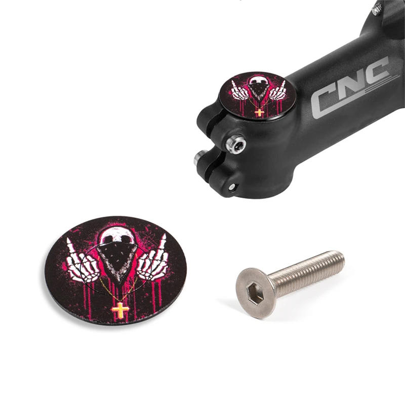 Description Picture 6 of itemCNC Bicycle Accessories Bike Power Cap MTB Road Bike Steering Box Caps Aluminum Alloy BMX Bicycle Headset Top Cap Concealed