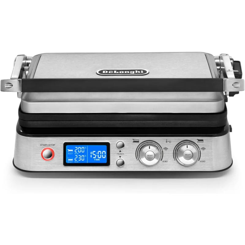 Description Picture 2 of itemLivenza All-Day Grill, Griddle and Waffle Maker Silver Large