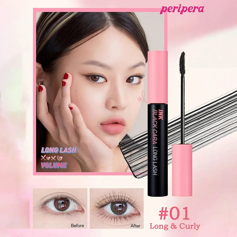 Description Picture 2 of itemK-Beauty Peripera Ink Black Mascara, Lengthening, Thick, Waterproof, Smudge Proof, Long Lasting