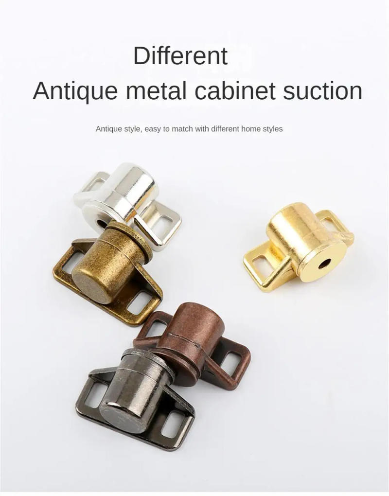 Description Picture 2 of item4pcs kitchen Magnet Pantry Cabinet Door Catch Magnetic Furniture Door Stopper Closer Strong Powerful Neodymium Magnets