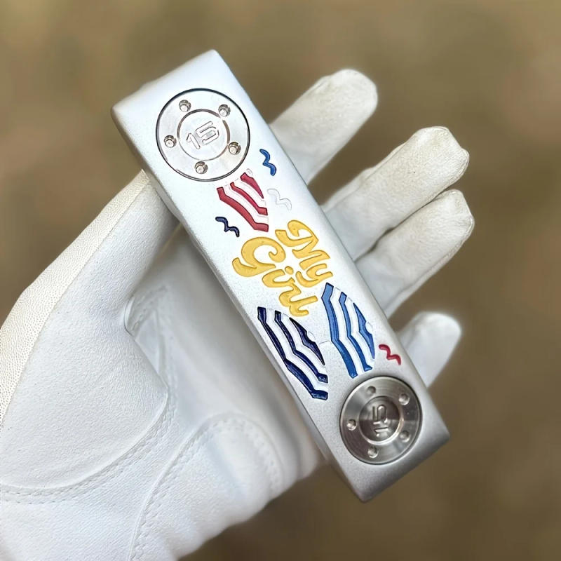 Description Picture 3 of item1pc Sunshine Beach Wave Golf Putter Golf Club 32 33 34 35 36 inches, head cover, limited quantity, golf club - improves ball spe