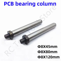 1PCS Fixture Fittings Linear Bearing LM8UU Bearing Seat Support Rod Counterpoint Rod Clamp Spring Clamp Ring Bearing Column 8mm