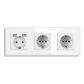 224 1USB 2 socket