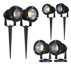 Outdoor LED Garden Lights Waterprof Lawn Lamp 220V110V12V24V 10W 15W Landscape Spike Bulb IP65 Led Light Garden Path Spotlights