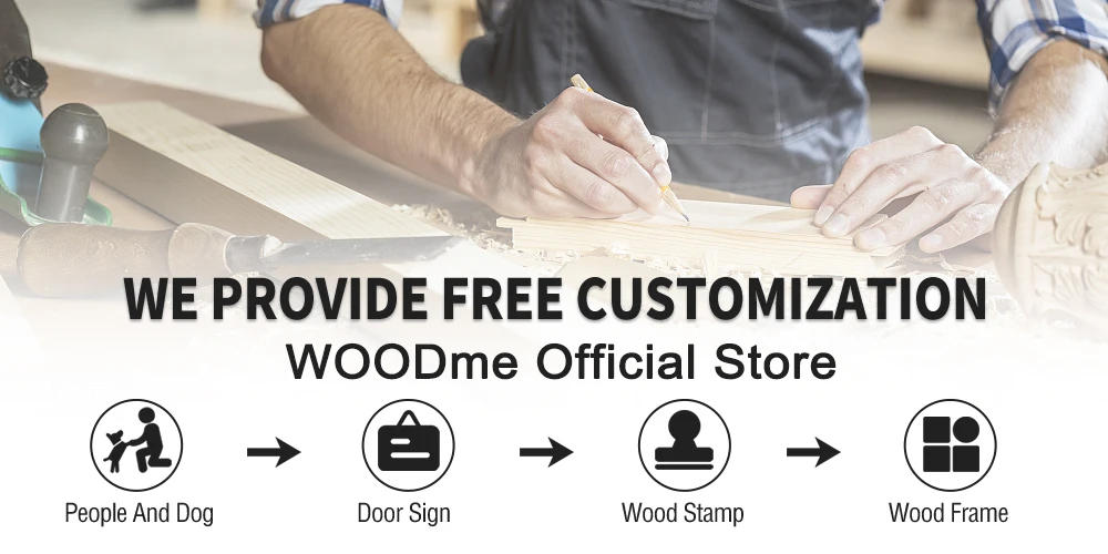 Description Picture 2 of itemPersonalised Large Size Stamp Wooden Rubber Stamp  Custom Packaging Stamps Wedding Invitation Seals Gift DIY Scrapbooking