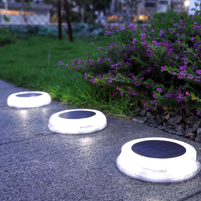 Description Picture 3 of item2/1 Pcs LED Solar Outdoor LED Lights Waterproof Solar Powered Lawn Light Garden Street Courtyard Terrace Landscape Lighting