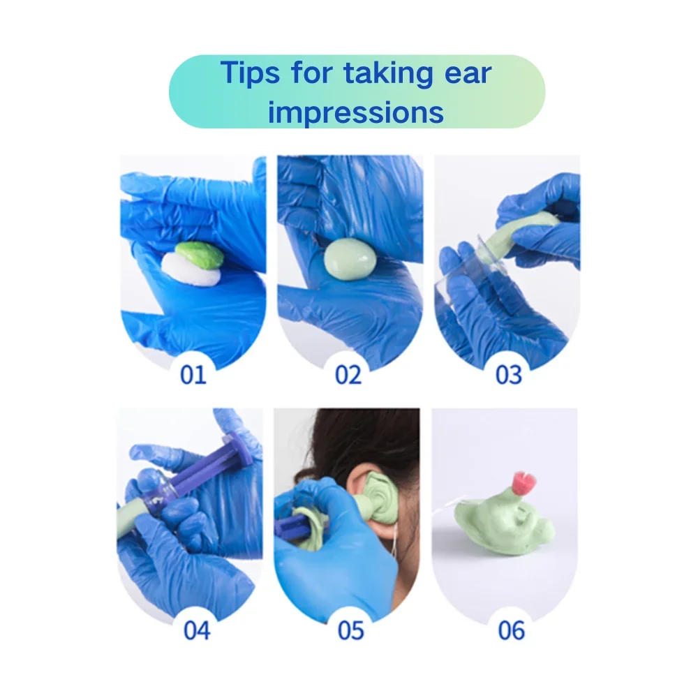 Description Picture 4 of itemImpression Syringe Injector For Ear Impressions Taking Hearing Aids Accessories DIY CIEM Impression Injector 3.5mm Care Tool