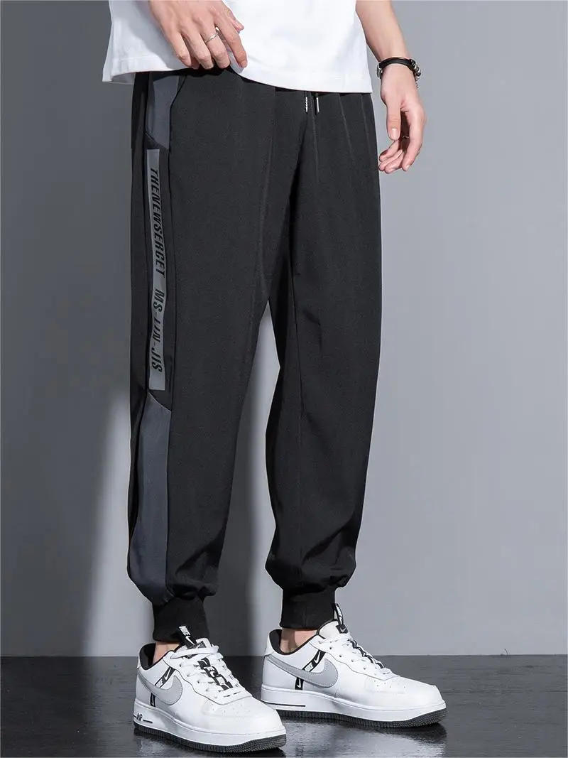 Description Picture 5 of itemPlus Size 10xl Summer Quick Dry Men Joggers Sweatpants Breathable Stretch Ankle-Length Sport Casual Pants Male Track Trousers
