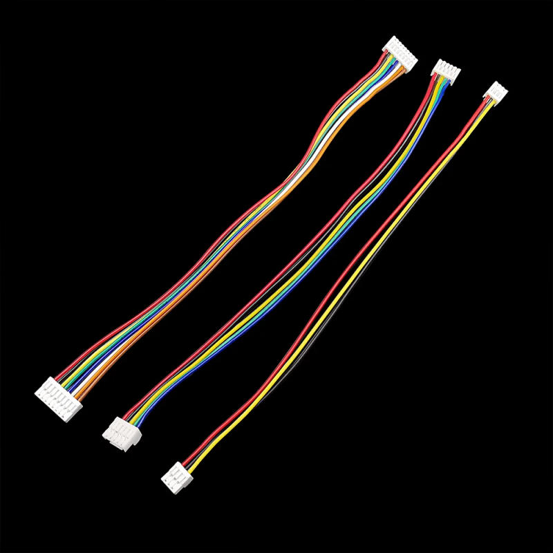 Description Picture 5 of item10Pcs JST GH 1.25 1.25mm 2/3/4/5/6/7/8/9/10Pin Male Plug Cable Wire Connector Single Double Head Electric Wire 150mm 28AWG