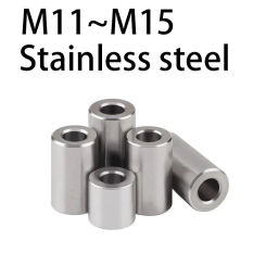 M11M13M14M15 Stainless Steel Bushing Washer Round Hollow Unthreaded Standoff Spacer Gasket Sleeve Shaft Sleeve High Precision