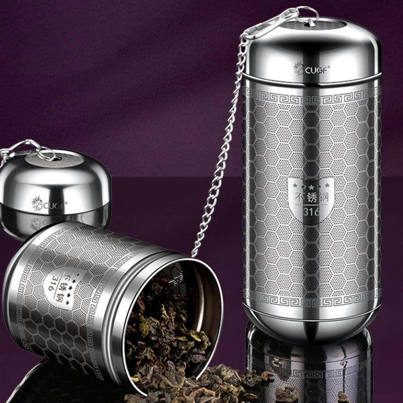 Description Picture 6 of itemStainless Steel Tea Infuser Spice Tea Strainer Locking Strainer Mesh Infuser Spice Seasoning Ball Filter Strainers Kitchen Tools