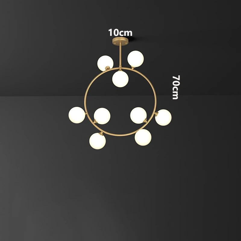 Description Picture 5 of itemModern dine dining room Pendant lights indoor lighting Ceiling lamp hanging light led Chandeliers for living room indoor lightin