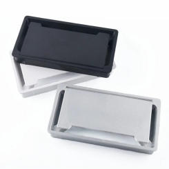 1Pcs Desk Threading Box Rectangular Desk Threading Box Outlet Hole Cover Desk Wire Hole Cover
