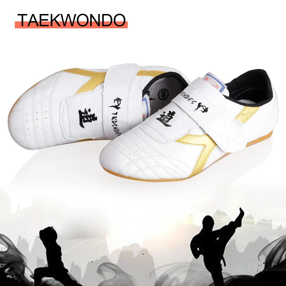 Description Picture 5 of itemBreathable White Taekwondo Shoes Kung Fu Shoes Wushu Taichi Karate Martial Arts Wrestling Fighting Sneakers