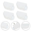 4 Pcs Door Safety for Children Window Stopper Lock Limiter Security Bars White Sliding Doors