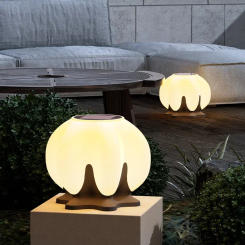 2591-1 IP65 Solar Led Lights Waterproof Garden External Lamp for Villa Door Post Lantern Decoration Courtyard Street