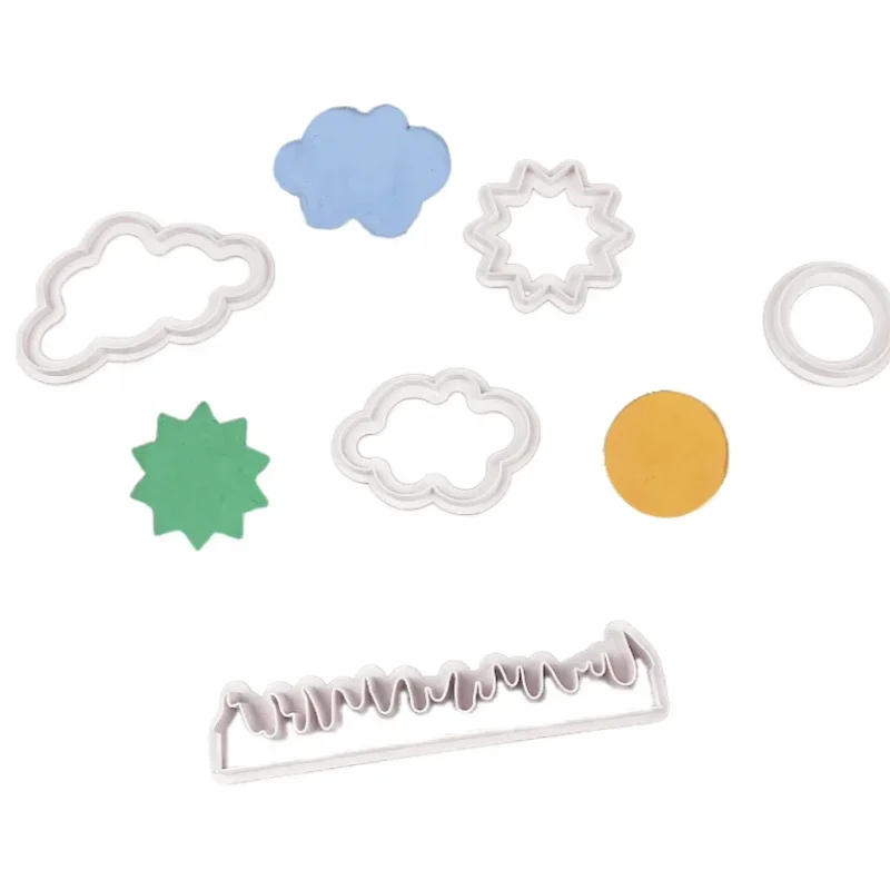 Description Picture 2 of item5Pcs Grass Sun Cloud Cake Cutter Sugar Craft Cookie Mold Fondant Reusable Kitchen Baking Decorating Tools Biscuit Cupcake Pastry